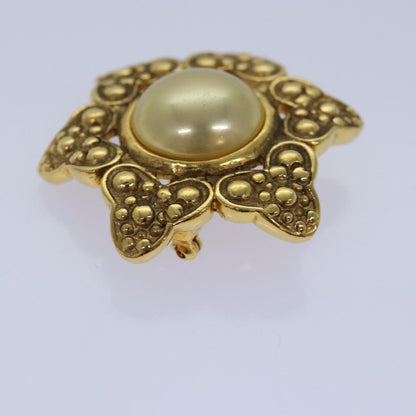 Chanel Baroque CC Brooch Metal, GOLD, METAL, Brooch
