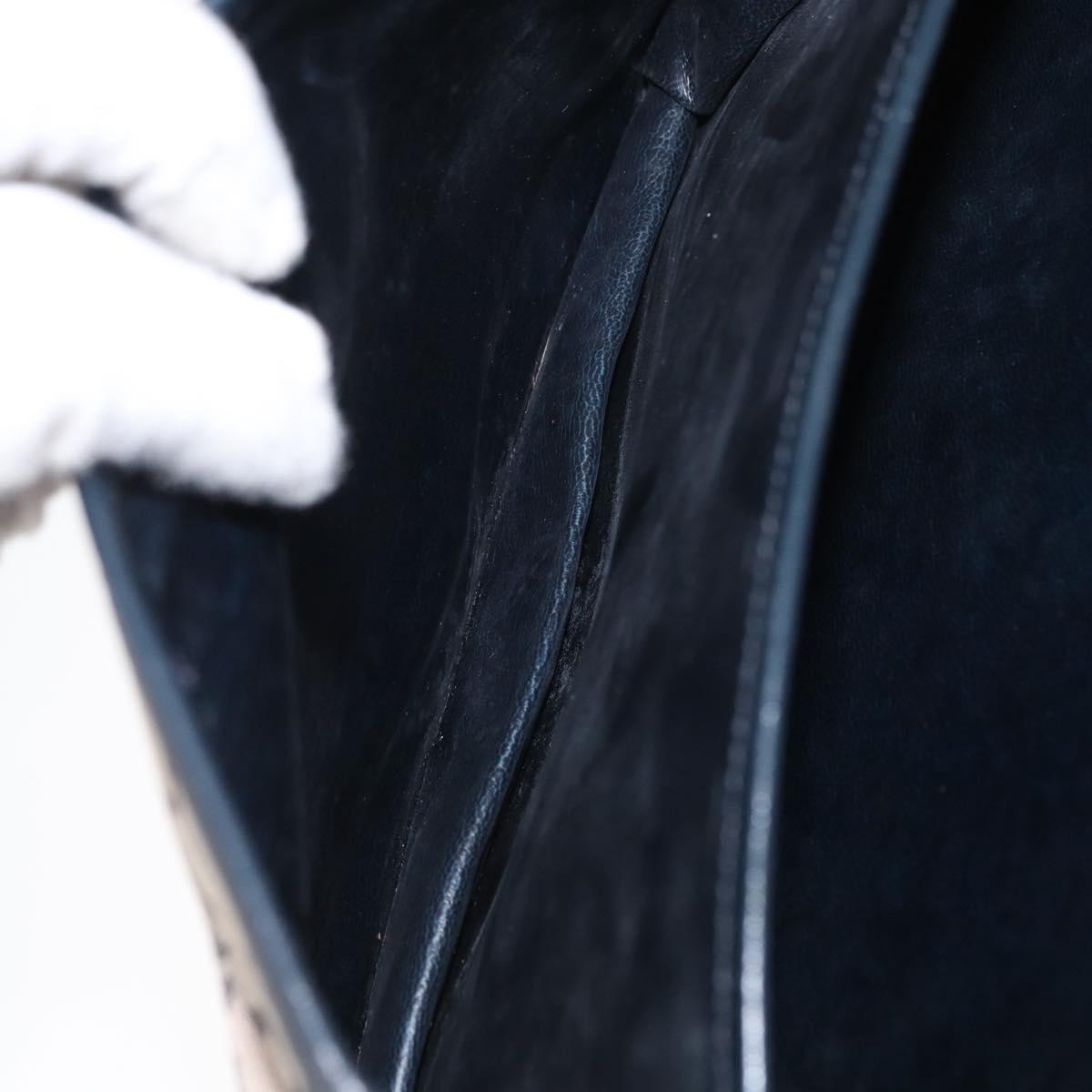 Celine C Sulky Shoulder bag Canvas, NAVY, CANVAS, Shoulder bag