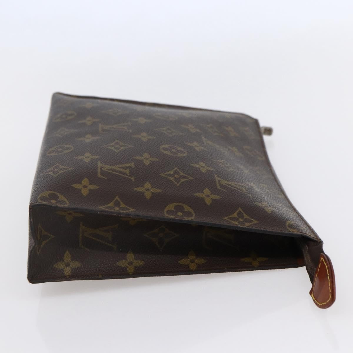 Louis Vuitton Toiletry Pouch Monogram Canvas, BROWN, CANVAS, Clutche & pouche