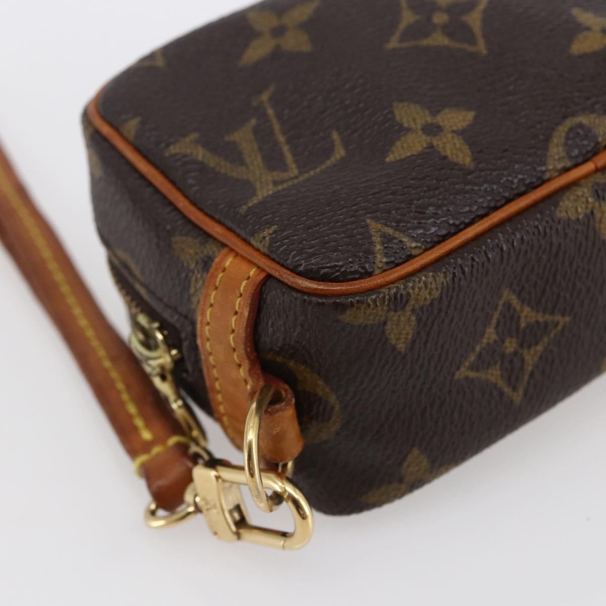 Louis Vuitton Wapity Trousse Pouch Monogram Canvas, BROWN, CANVAS, Clutche & pouche