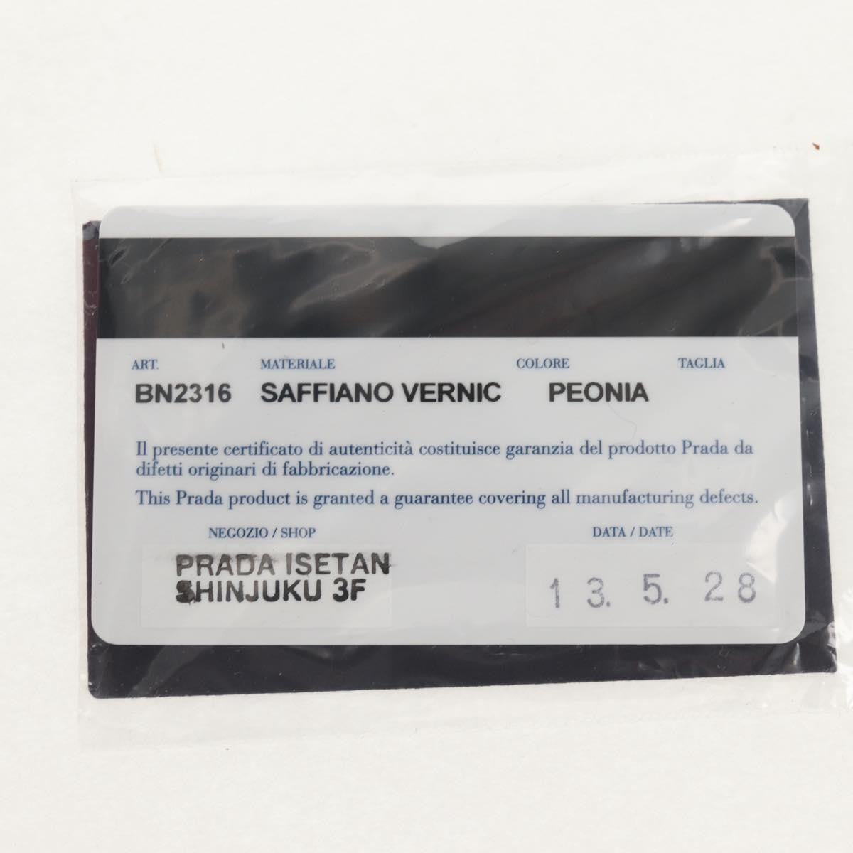 Prada Galleria Double Zip Tote Vernice Saffiano Leather, RED, LEATHER, Handbag