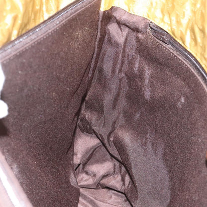 Christian Dior Vintage Trotter Open Tote Diorissimo Canvas, YELLOW, CANVAS, Tote bag