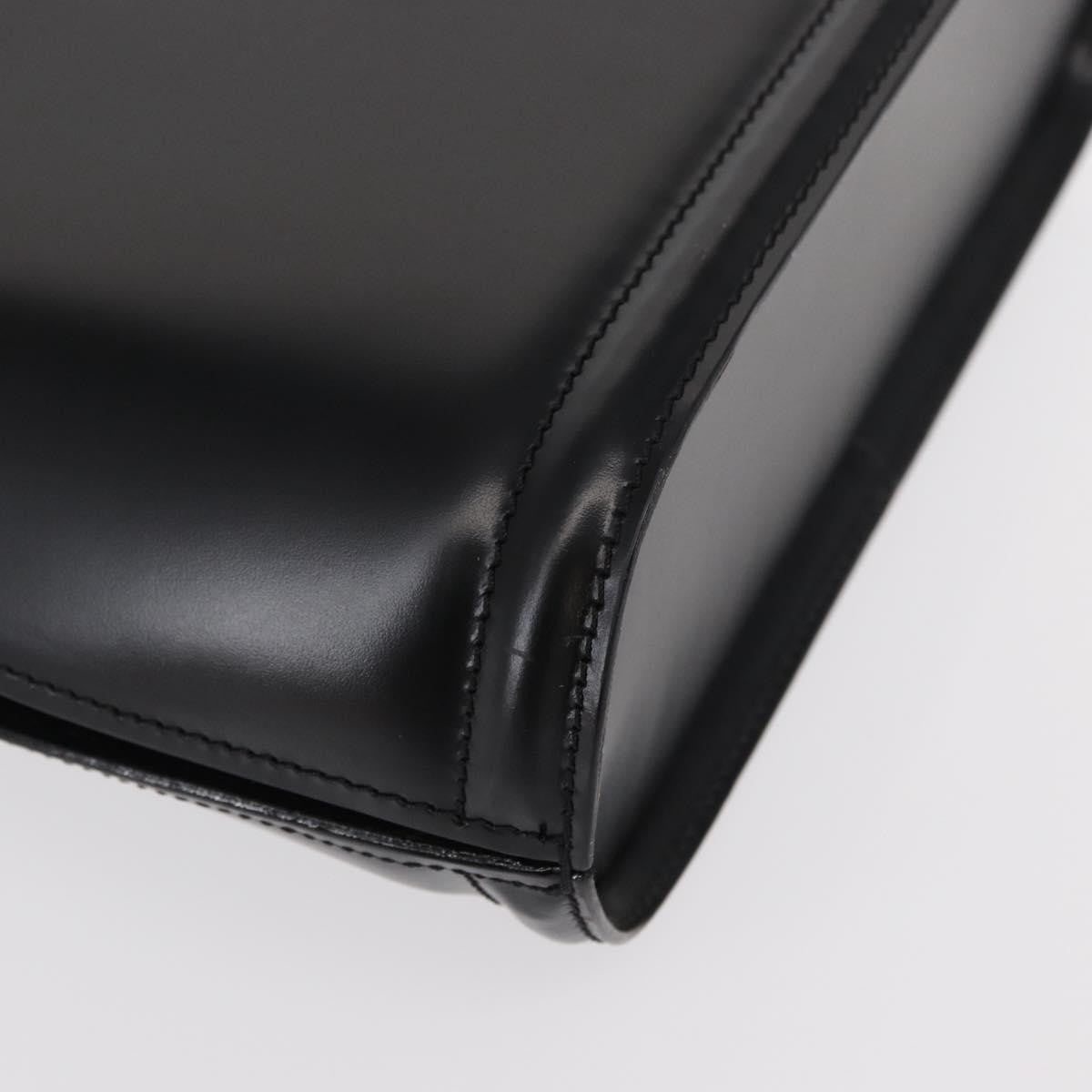 Bally Vintage Shoulder Bag Leather, BLACK, LEATHER, Shoulder bag