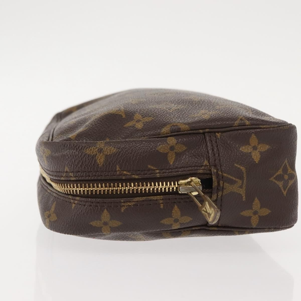 Louis Vuitton Trousse Toiletry Pouch Monogram Canvas, BROWN, CANVAS, Toiletry Case