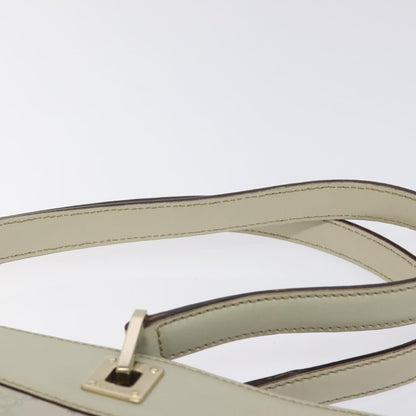 Gucci Punch Tote Guccissima Leather, WHITE, CANVAS, Tote bag