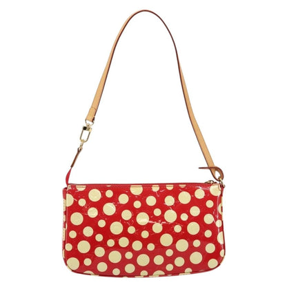 Louis Vuitton Pochette Accessoires Yayoi Kusama Painted Dots Monogram vernis, RED, PATENT_LEATHER, Clutche & pouche