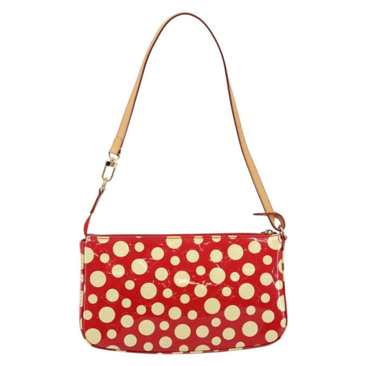 Louis Vuitton Pochette Accessoires Yayoi Kusama Painted Dots Monogram vernis, RED, PATENT_LEATHER, Clutche & pouche