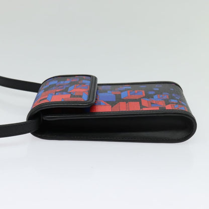 Gucci Flap Square Shoulder Bag Canvas, BLACK, CANVAS, Shoulder bag