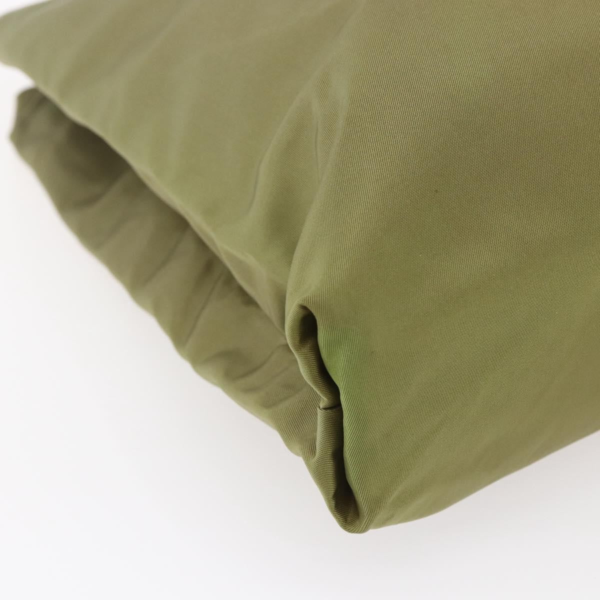 Prada Vintage Tote Tessuto, GREEN, NYLON, Tote bag