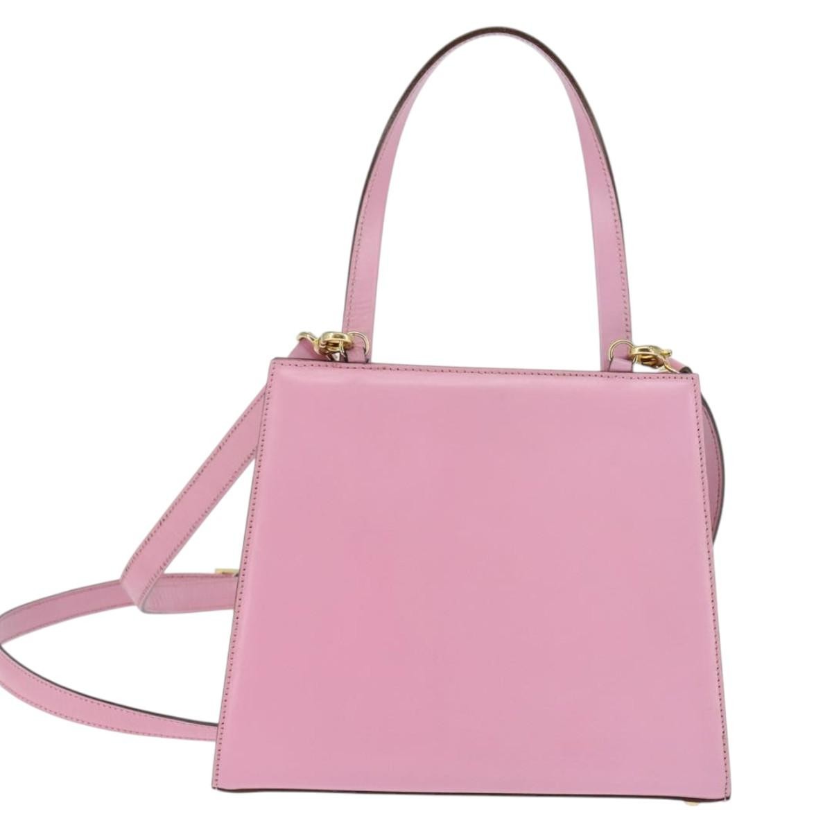 Celine Handbag Leather, PINK, LEATHER, Handbag