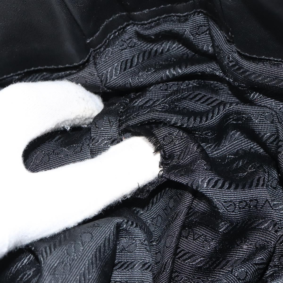 Prada Vintage Shoulder Bag Tessuto, BLACK, NYLON, Shoulder bag