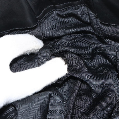 Prada Vintage Shoulder Bag Tessuto, BLACK, NYLON, Shoulder bag