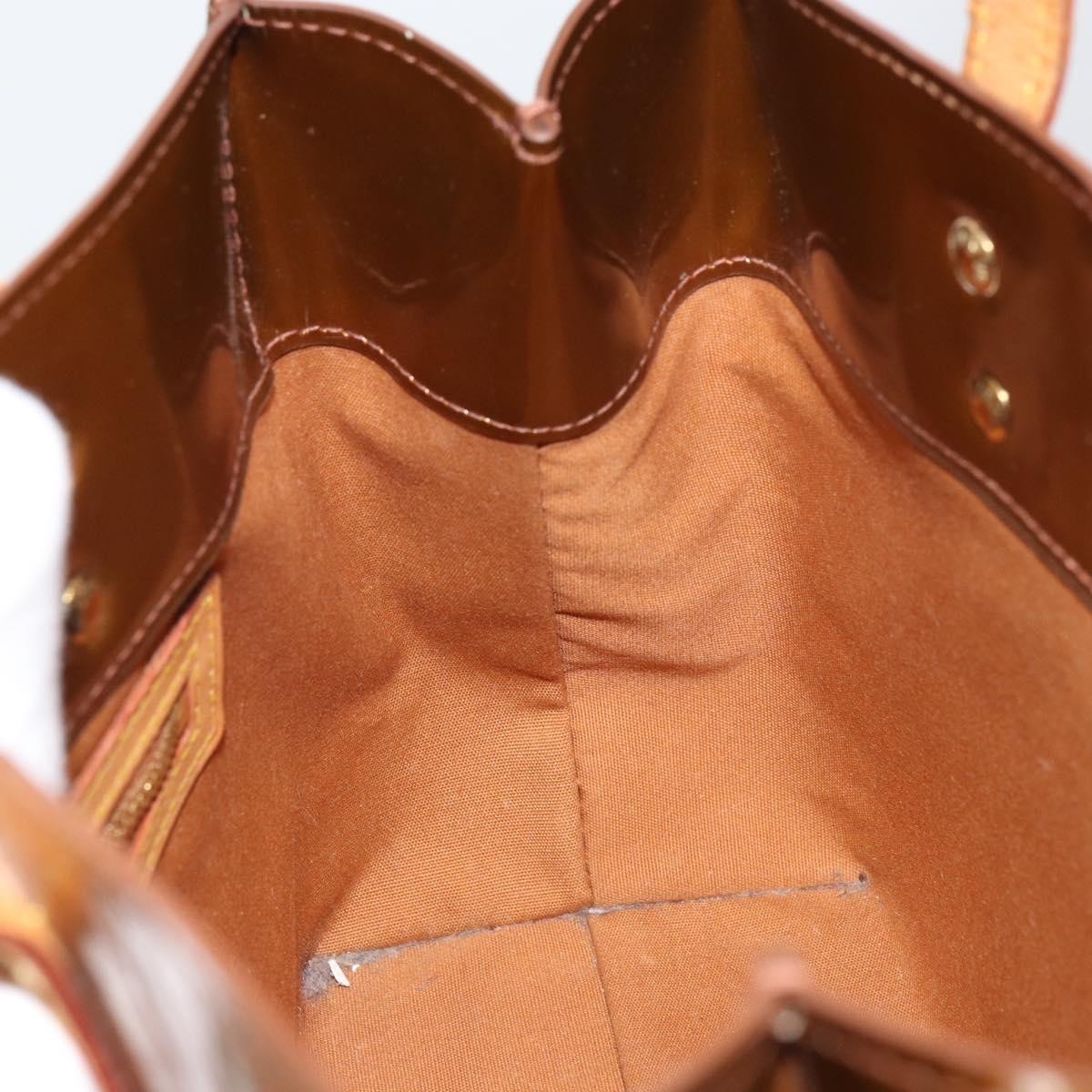 Louis Vuitton Reade Handbag Monogram Vernis, BROWN, PATENT_LEATHER, Tote bag
