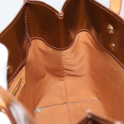 Louis Vuitton Reade Handbag Monogram Vernis, BROWN, PATENT_LEATHER, Tote bag