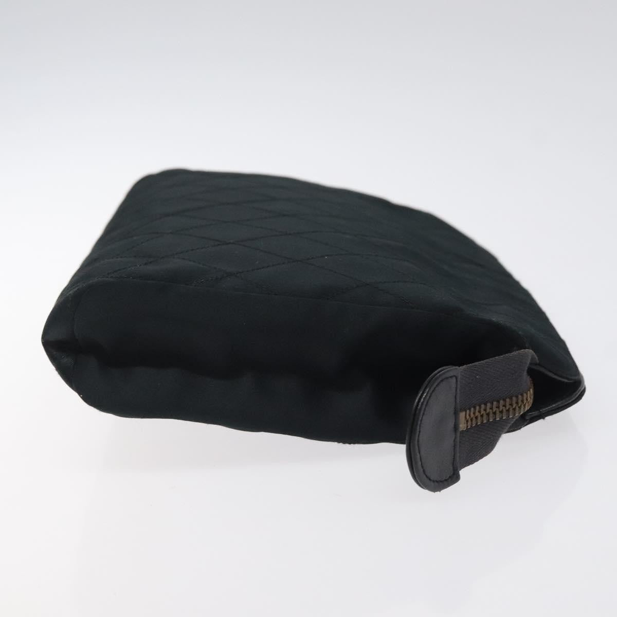 Chanel Vintage Clutch Silk, BLACK, SATIN, Clutche & pouche