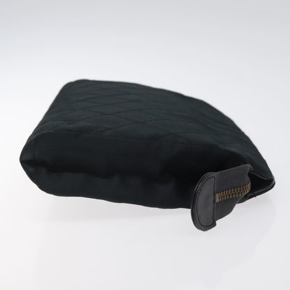 Chanel Vintage Clutch Silk, BLACK, SATIN, Clutche & pouche