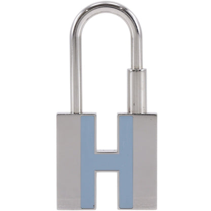 Hermes Cadena Keyring Metal, Silver, Metal, Charm