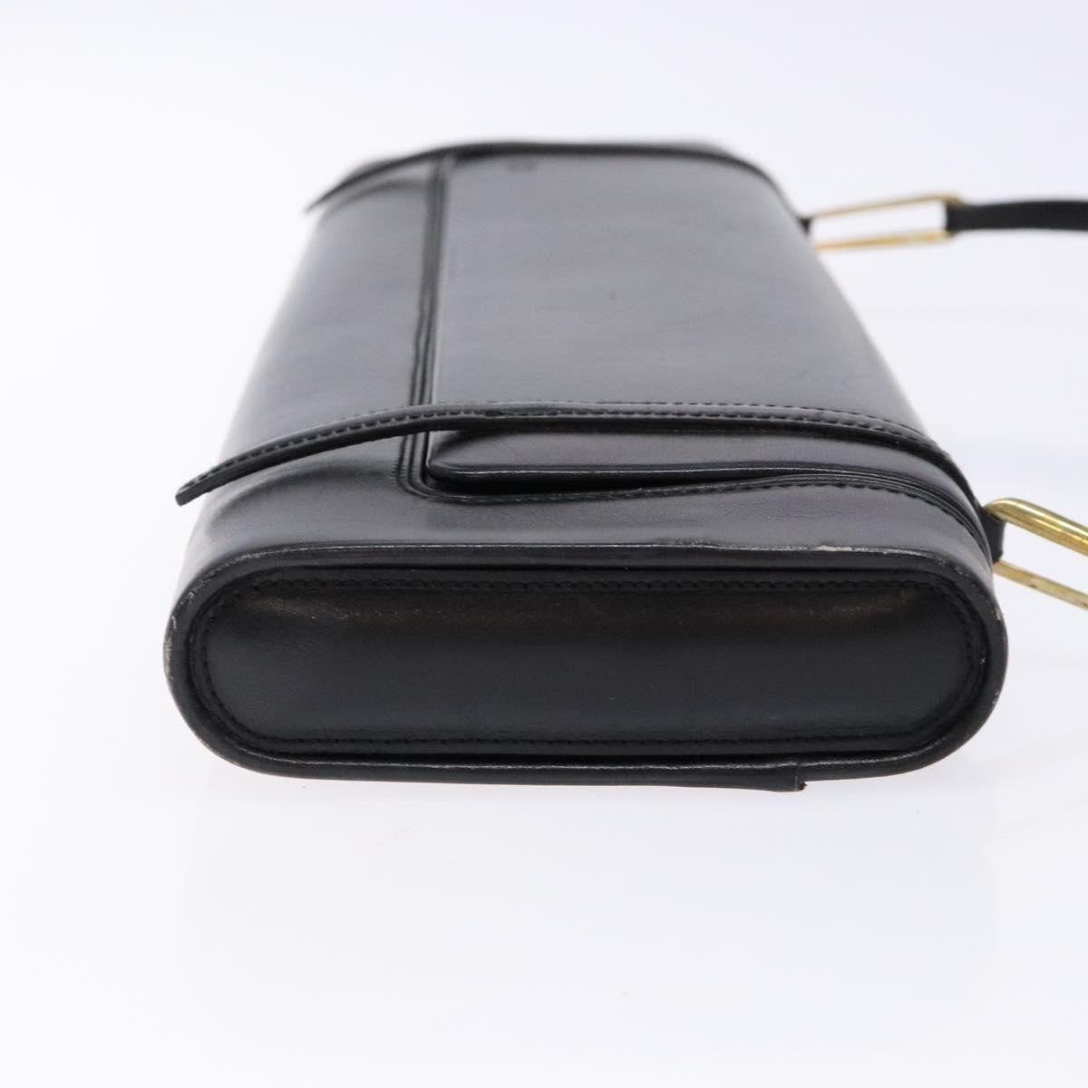 Loewe Vintage Shoulder Bag Leather, BLACK, LEATHER, Shoulder bag