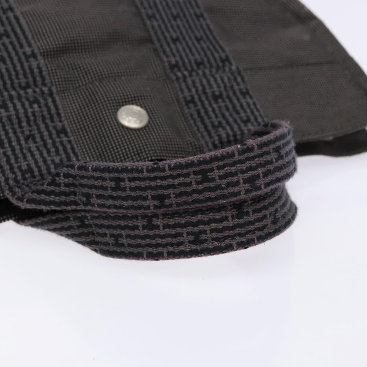 Hermes Fourre Tout Tote Canvas, GRAY, CANVAS, Tote bag