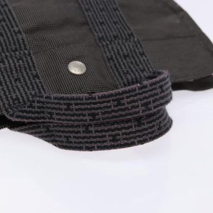 Hermes Fourre Tout Tote Canvas, GRAY, CANVAS, Tote bag