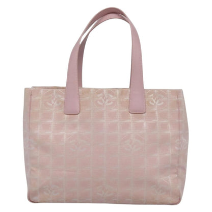 Chanel Travel Line Tote Nylon, PINK, NYLON, Tote bag