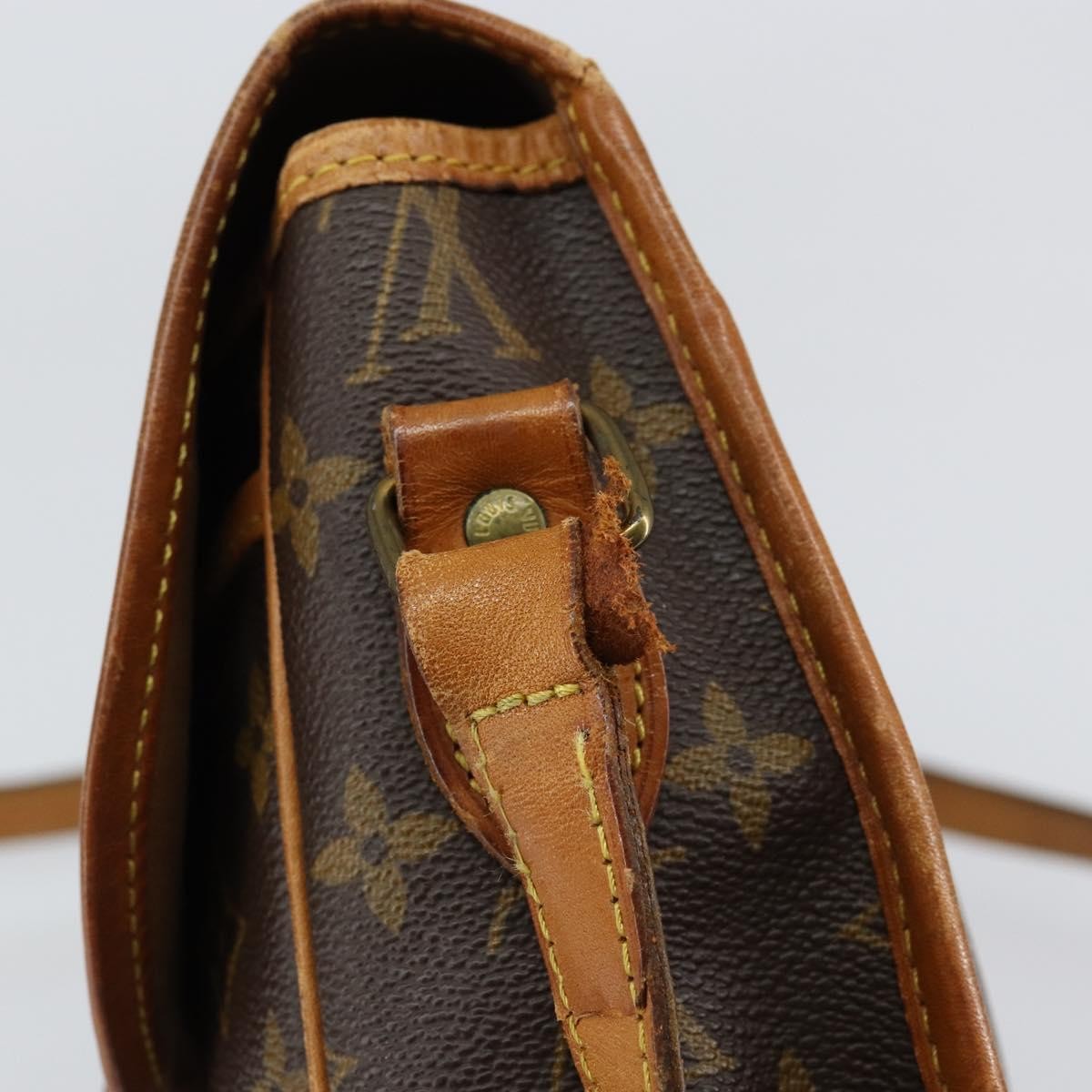Louis Vuitton Sac Gibeciere Messenger Bag Monogram Canvas, BROWN, CANVAS, Shoulder bag