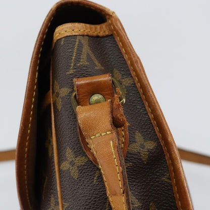 Louis Vuitton Sac Gibeciere Messenger Bag Monogram Canvas, BROWN, CANVAS, Shoulder bag