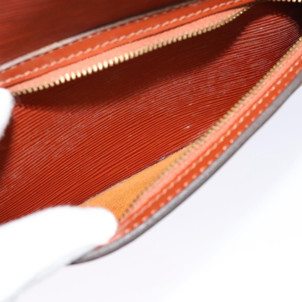 Louis Vuitton Gobelins Backpack Epi Leather, BROWN, LEATHER, Backpack