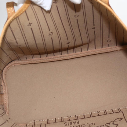 Louis Vuitton Neverfull Tote Monogram Canvas, BROWN, CANVAS, Tote bag