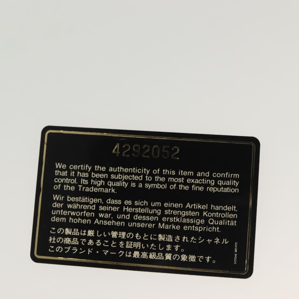 Chanel Vanity pouch Leather, BLACK, LEATHER, Toiletry Case