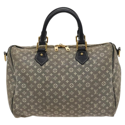 Louis Vuitton Speedy Bandouliere Bag Monogram Idylle, GRAY, CANVAS, Handbag