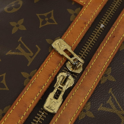 Louis Vuitton Sac Souple Handbag Monogram Canvas, BROWN, CANVAS, Travel bag