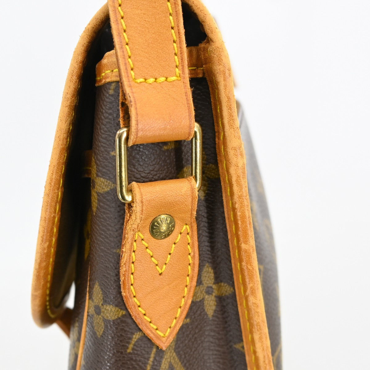Louis Vuitton Sac Gibeciere Messenger Bag Monogram Canvas, Brown, Canvas, Shoulder Bag