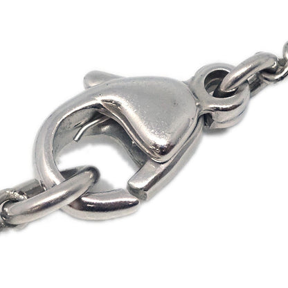 Chanel CC Logo Pendant Necklace Metal, SILVER, SILVER_PLATED, Necklace