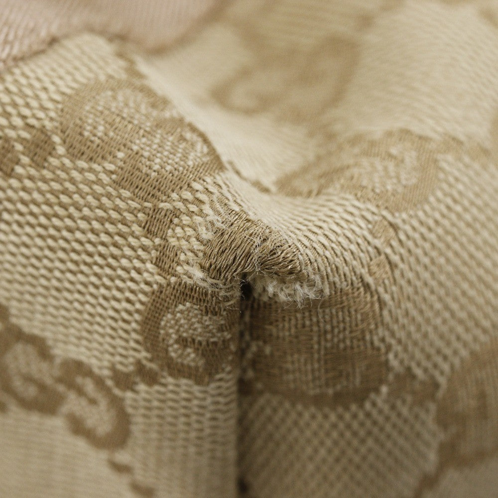 Gucci Belted Tote GG Coated Canvas, BROWN, CANVAS, Handbag