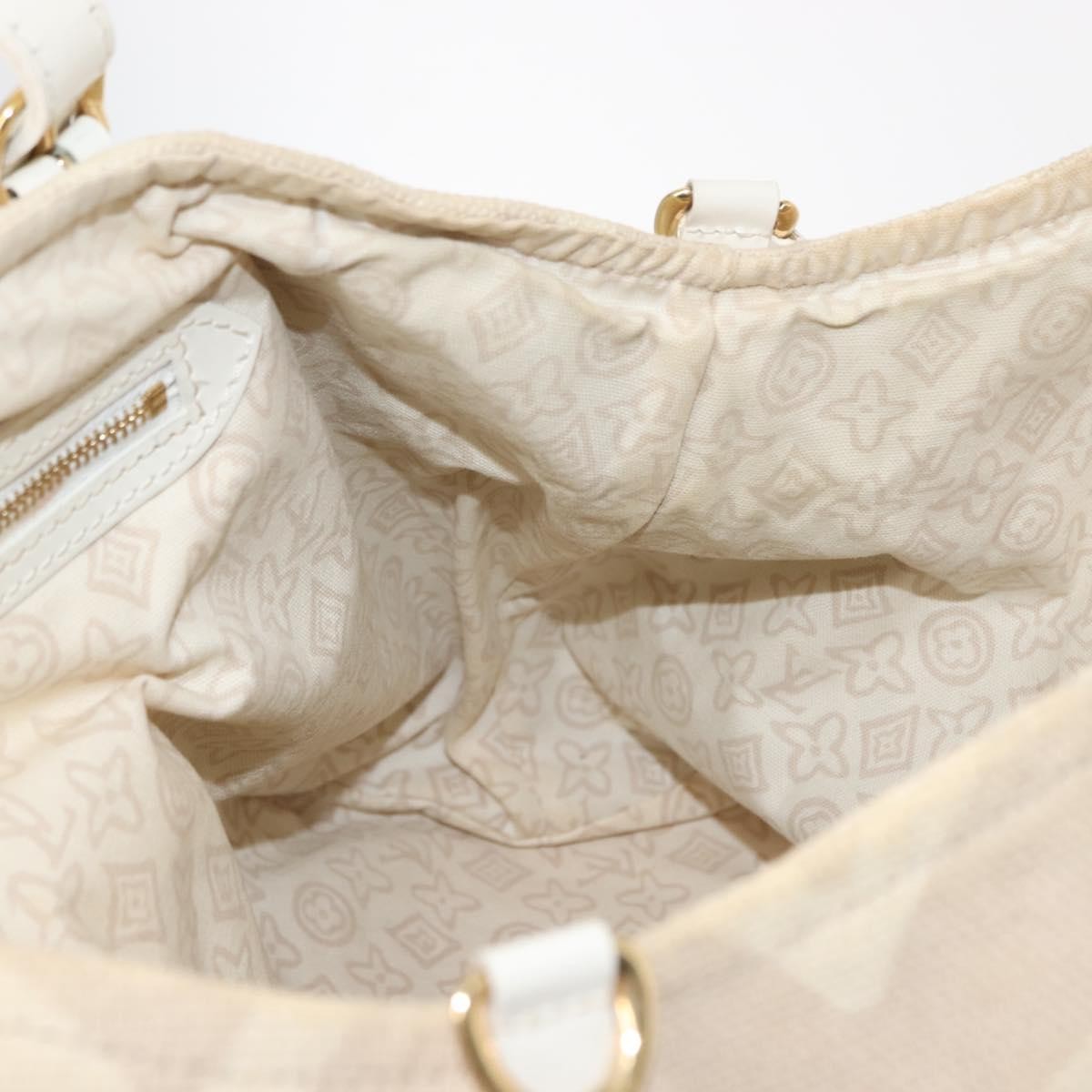 Louis Vuitton Tahitienne Cabas Canvas, BEIGE, CANVAS, Tote bag