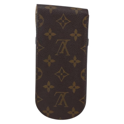 Louis Vuitton Etui à lunette Canvas, BROWN, CANVAS, Toiletry Case