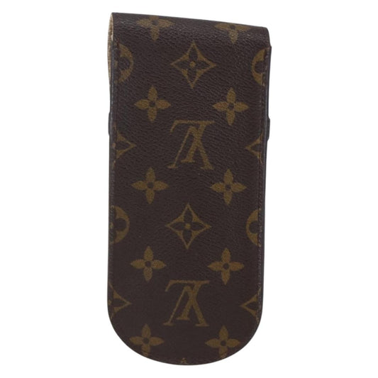 Louis Vuitton Etui à lunette Canvas, BROWN, CANVAS, Toiletry Case