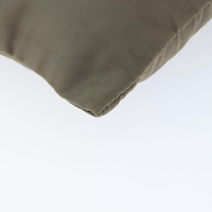Prada Front Pocket Messenger Bag Tessuto, KHAKI, NYLON, Shoulder bag