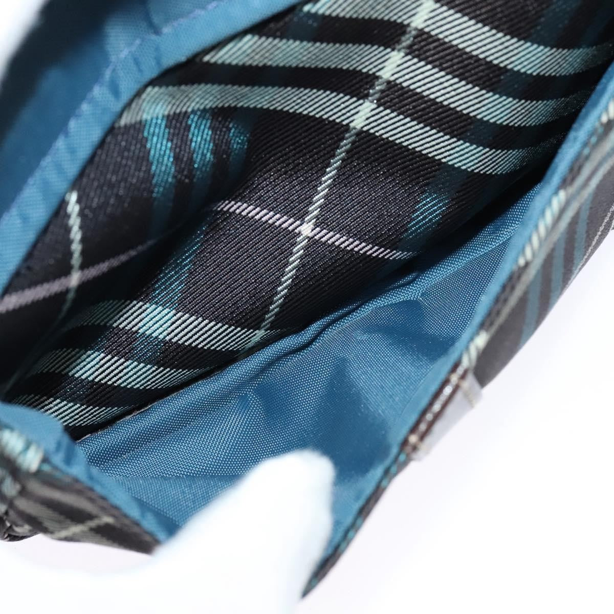 Burberry Nova Check Blue Label Nylon, BROWN, NYLON, Shoulder bag