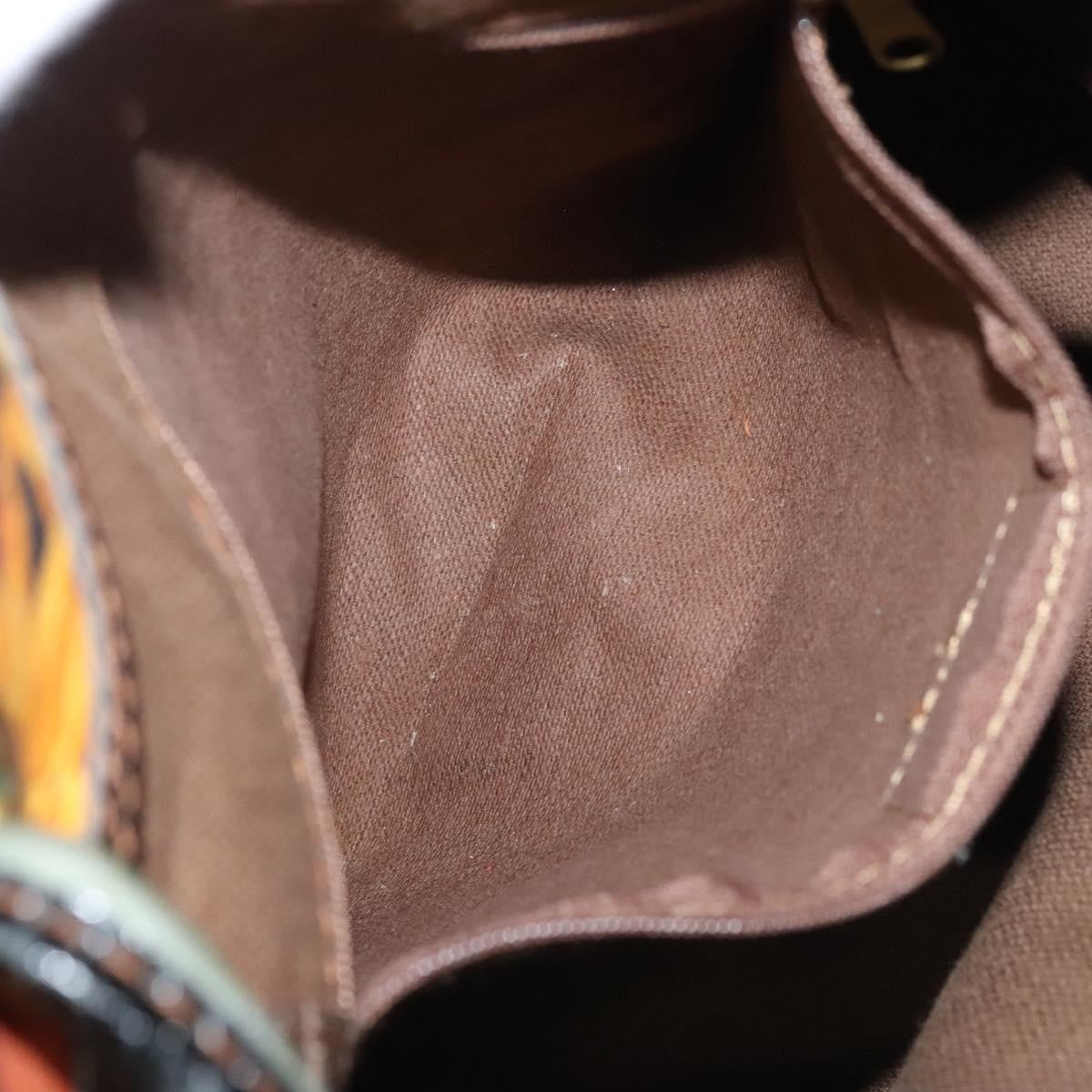 Loewe Vintage Shoulder Bag Canvas, YELLOW, CANVAS, Shoulder bag