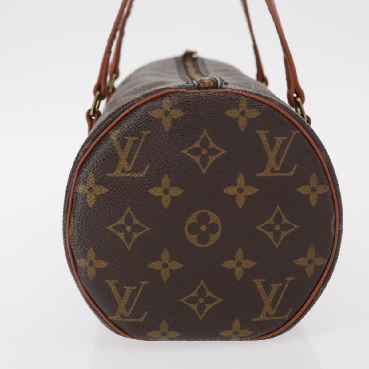 Louis Vuitton Papillon Handbag Monogram Canvas, BROWN, CANVAS, Handbag