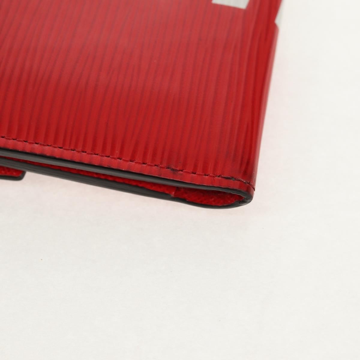 Louis Vuitton Chain Wallet Limited Edition Supreme Epi Leather, RED, LEATHER, Wallets