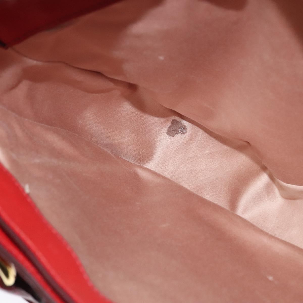 Miu Miu Madras Convertible Lock Tote Leather, RED, LEATHER, Handbag