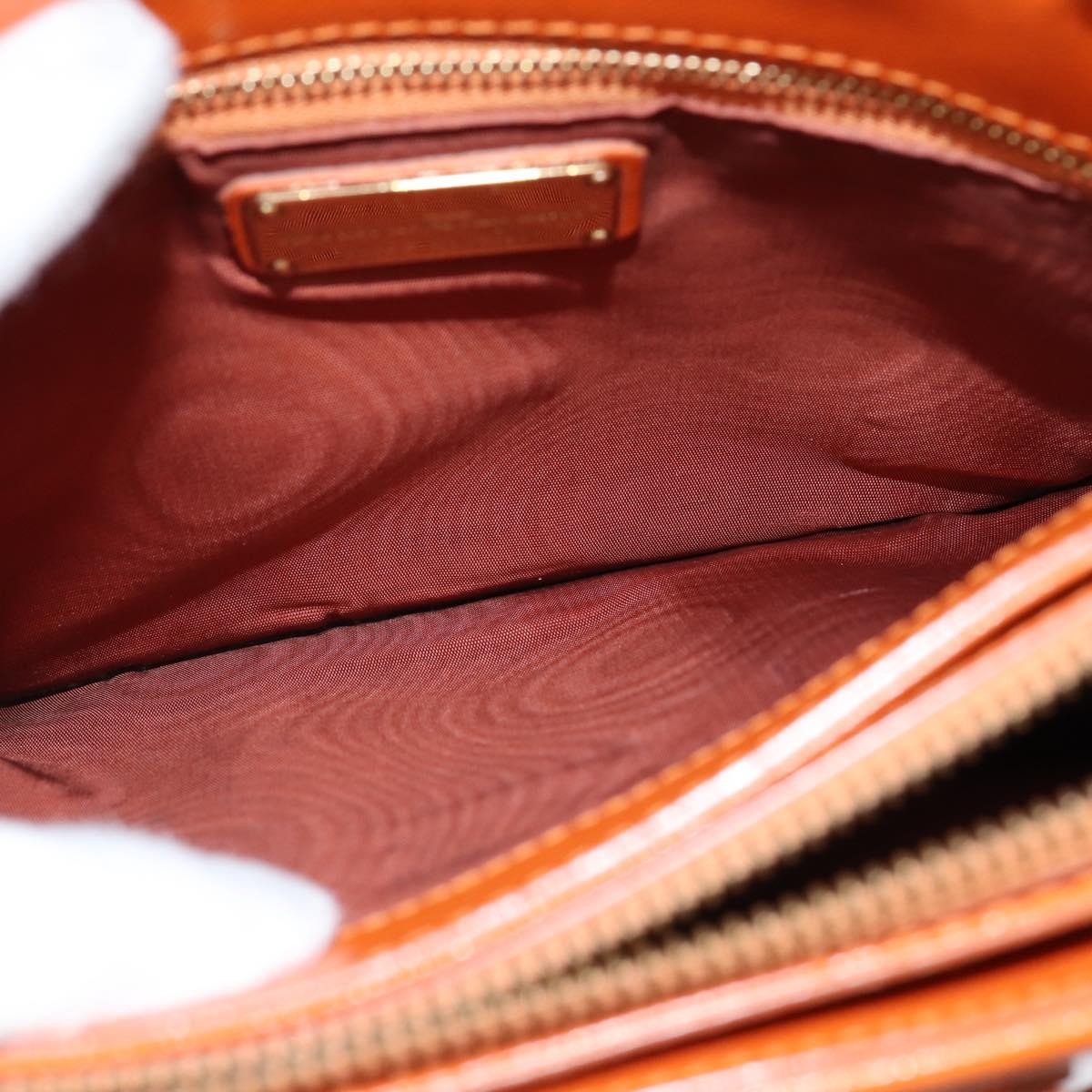 Salvatore Ferragamo Vala tote Leather, ORANGE, LEATHER, Tote bag