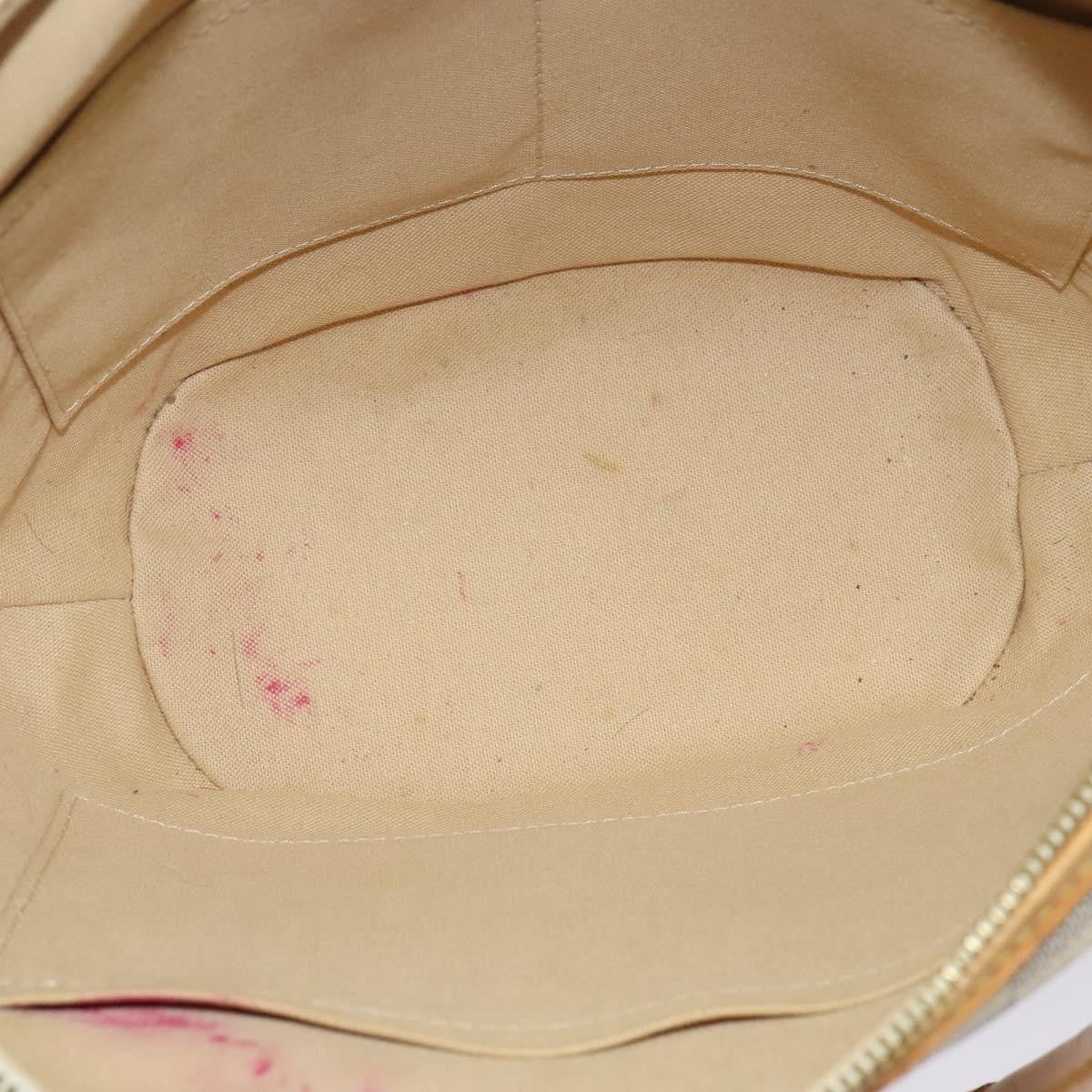 Louis Vuitton Riviera Handbag Damier, WHITE, CANVAS, Tote bag