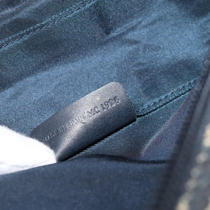 Christian Dior Vintage Saddle Coin Purse Diorissimo Canvas, BLUE, CANVAS, Clutche & pouche