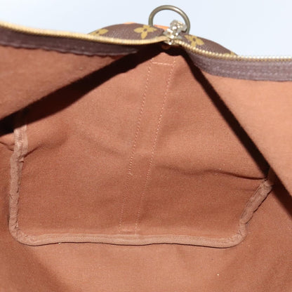 Louis Vuitton Keepall Bandouliere Bag Monogram Canvas, BROWN, CANVAS, Travel bag