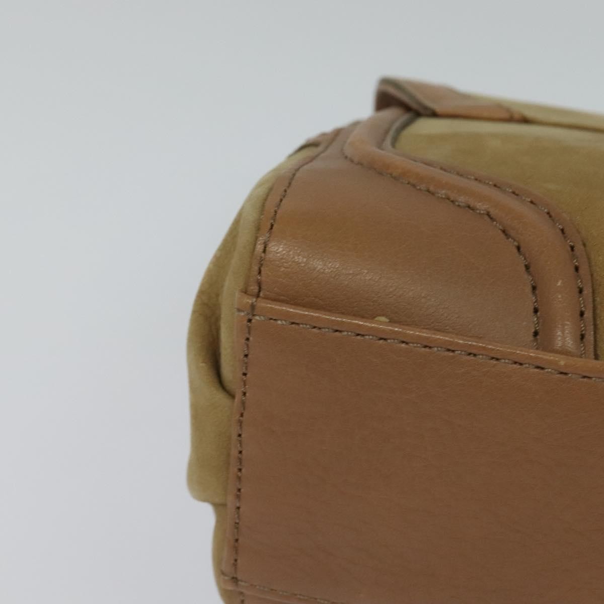 Burberry Blue Label Handbag Suede, BEIGE, SUEDE, Handbag