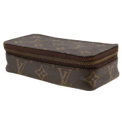 Louis Vuitton Monte Carlo Pouch Canvas, BROWN, CANVAS, Clutche & pouche